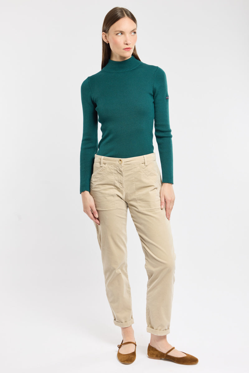 Knitpullover mit Rippstruktur | Slim Fit | Winter Essential