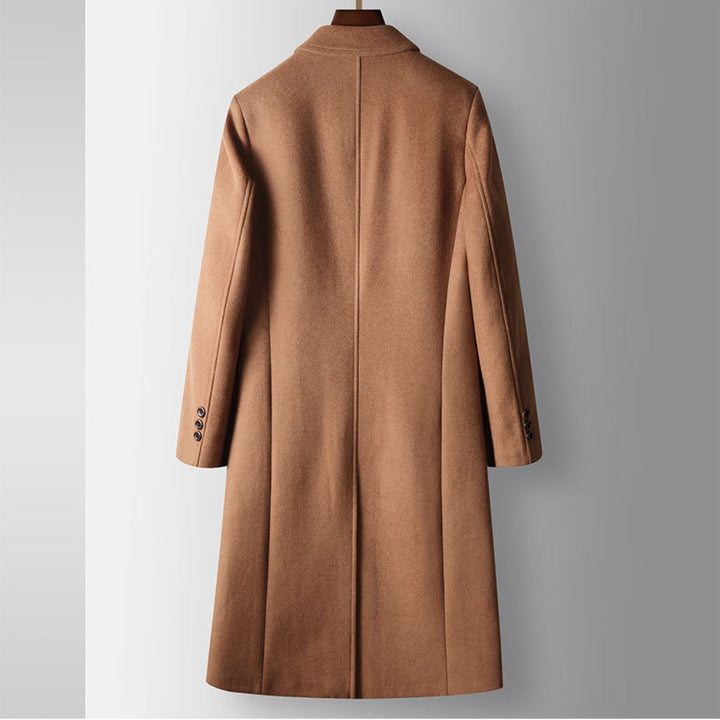 Wollmix Doppelt-Knopf Overcoat | Herbst Winter