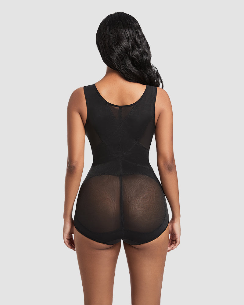 SculptEase Bodysuit | Nahtloses Shaping | Atmungsaktives Netzdesign