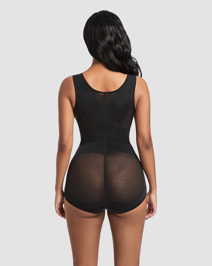 SculptEase Bodysuit | Nahtloses Shaping | Atmungsaktives Netzdesign