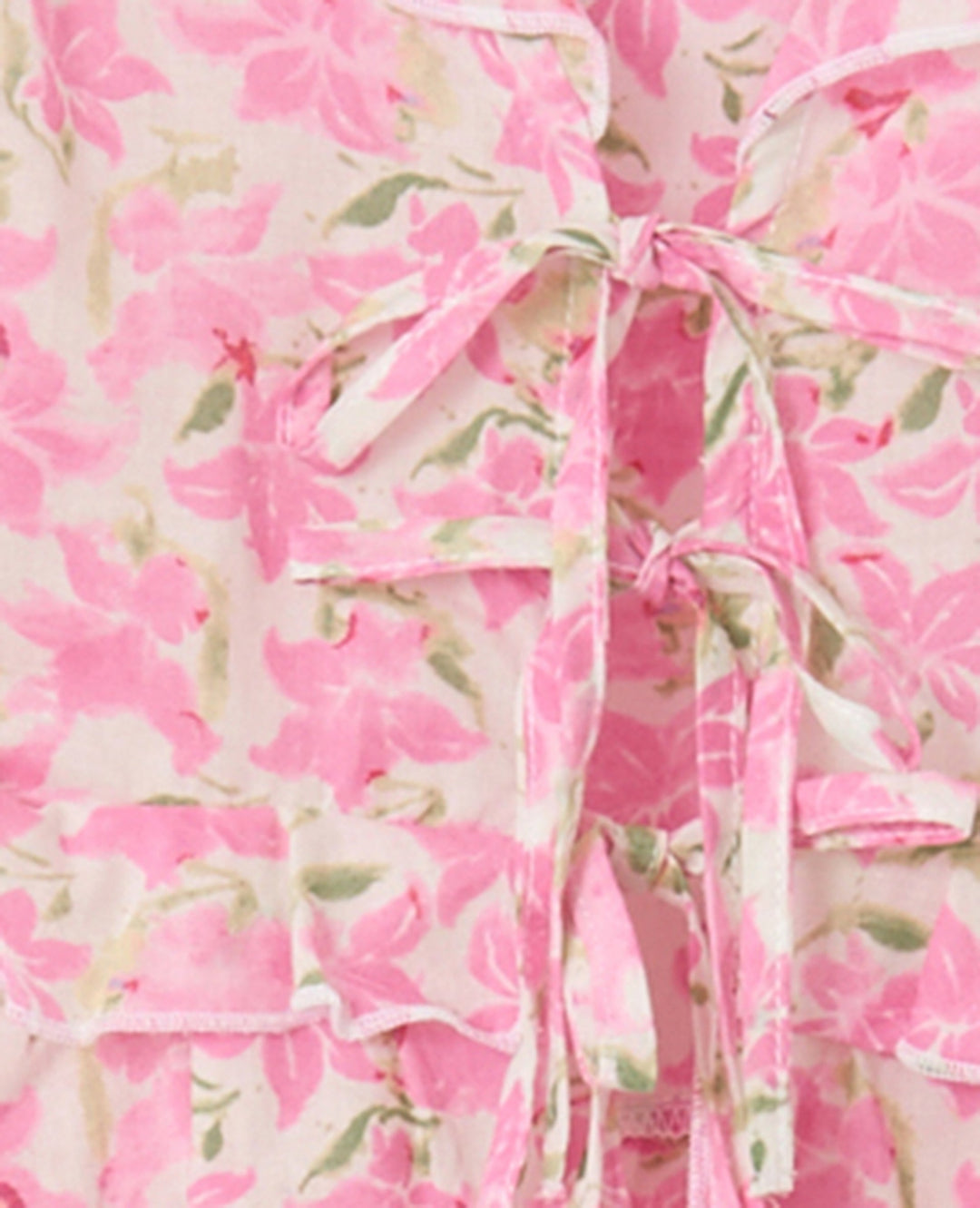 Bluse Lichtglanz | Rüschenausschnitt | Puffärmel