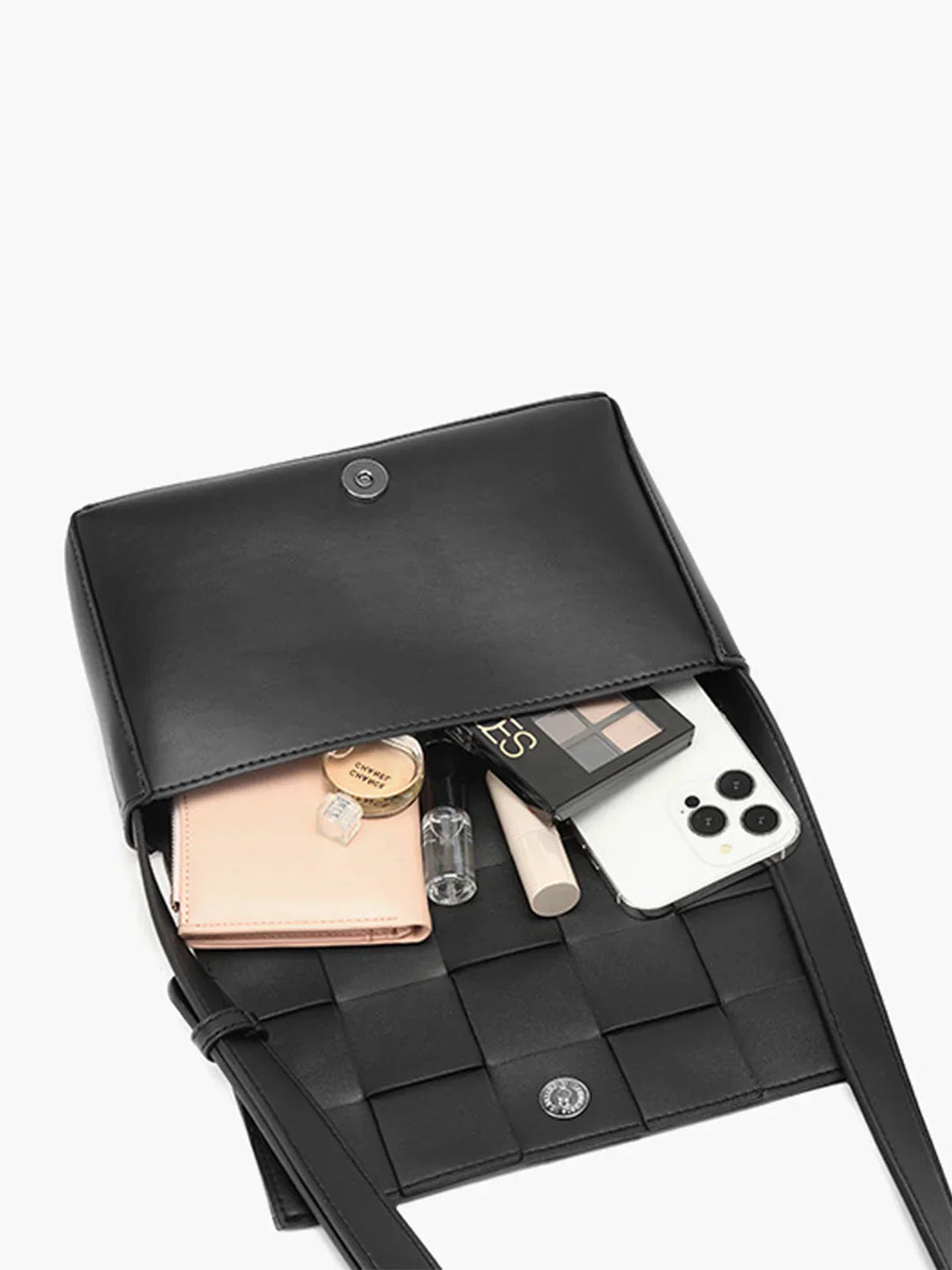 Werkmeister Gewebte Crossbody Tasche | Verstellbarer Gurt