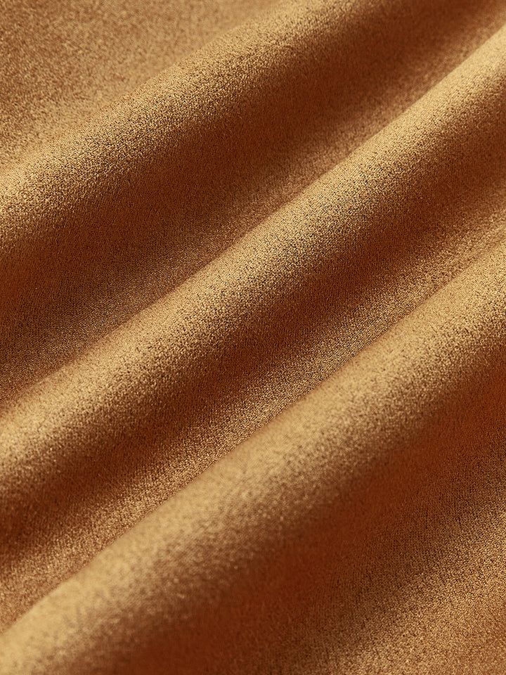 Werkmeister Suede Bomberjacke | Lammfell-Finish | Elegant Lässig