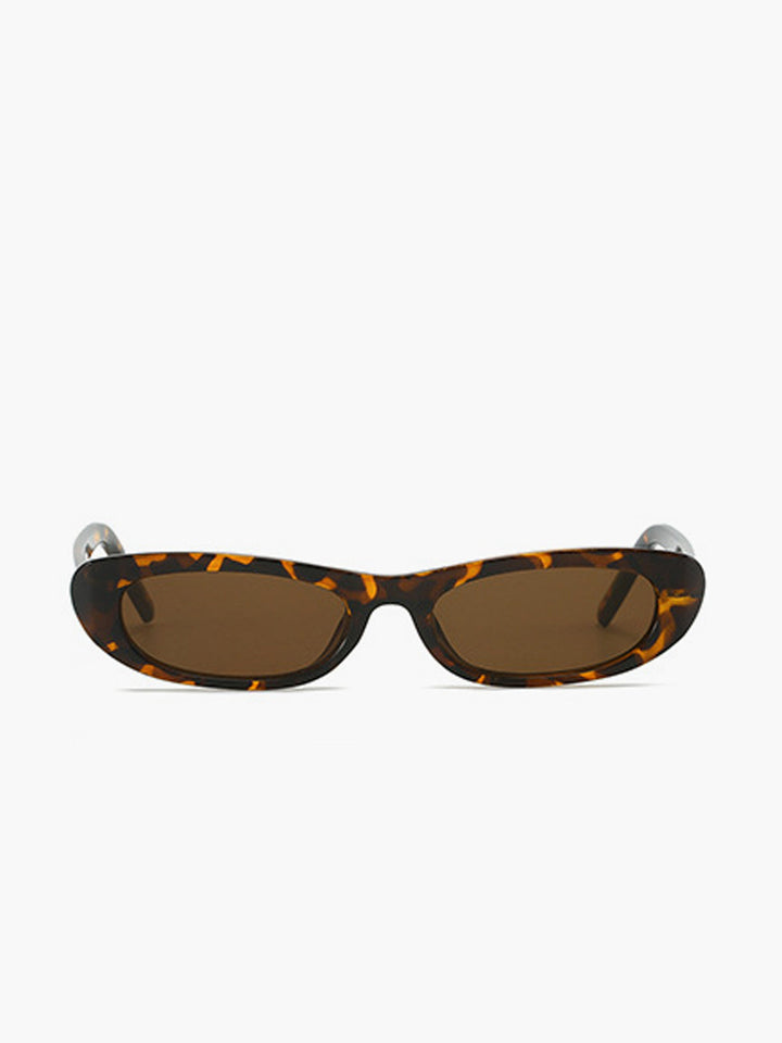 Oval Cat-Eye Sonnenbrille | Schildpatt Rahmen | UV400 Schutz