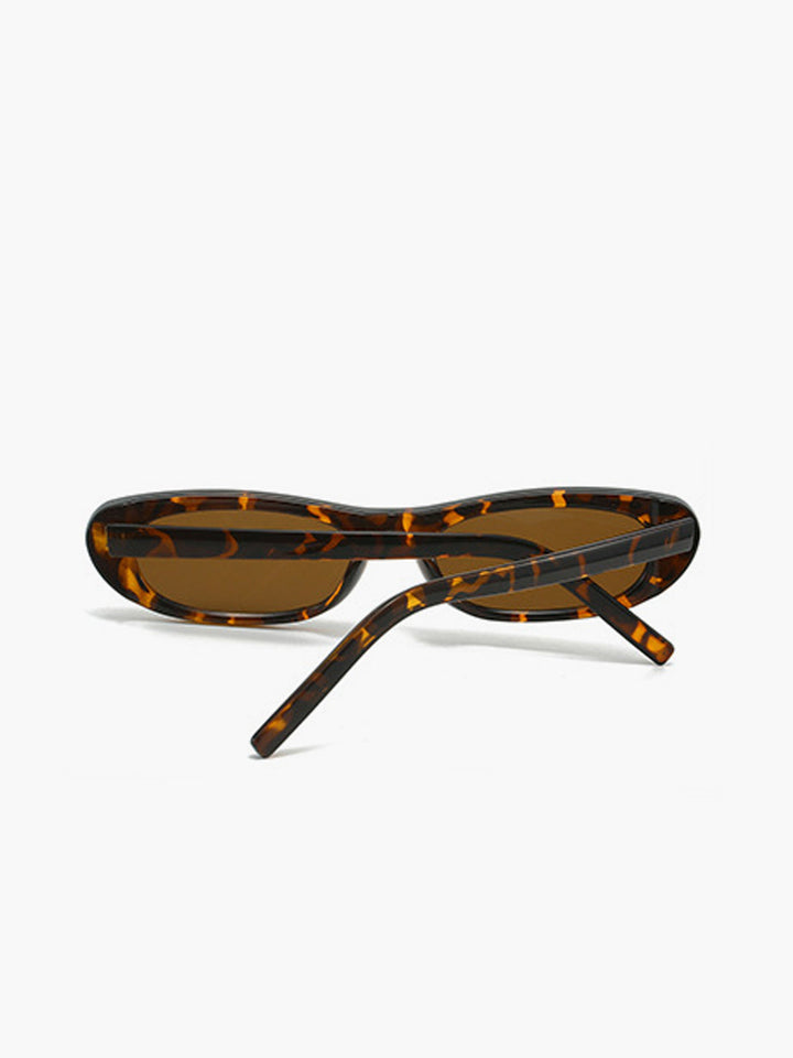 Oval Cat-Eye Sonnenbrille | Schildpatt Rahmen | UV400 Schutz