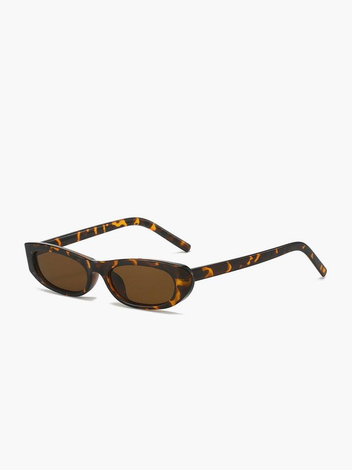 Oval Cat-Eye Sonnenbrille | Schildpatt Rahmen | UV400 Schutz
