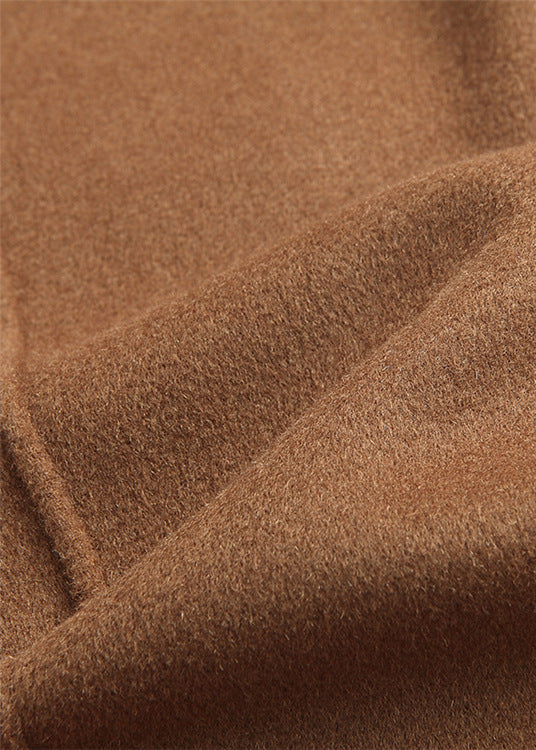 Woll-Mix Mantel | Mittellang mit Reverskragen