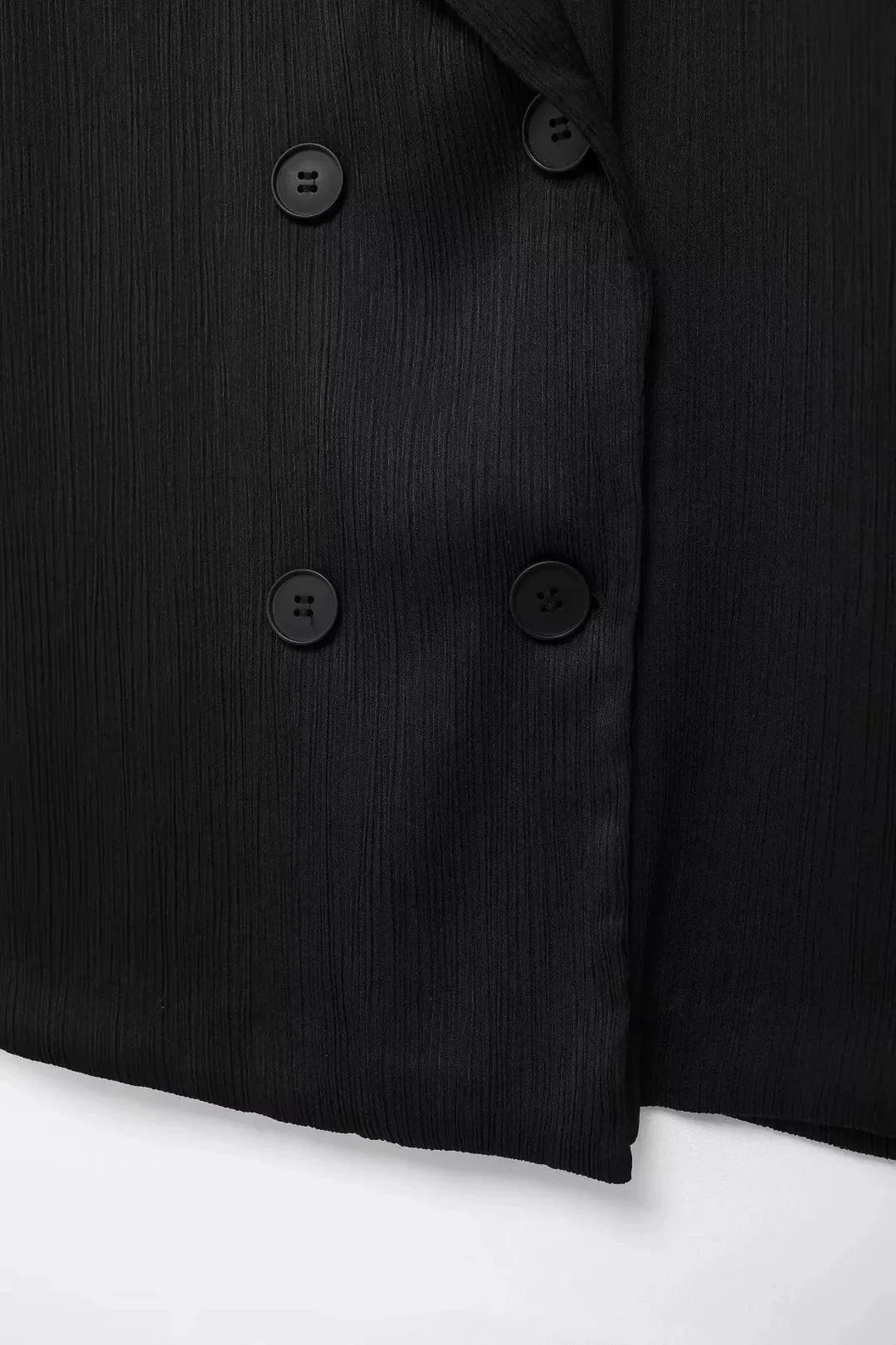 Doppelreihiger Blazer & Weite Bein Hosen Set | Oversized Fit