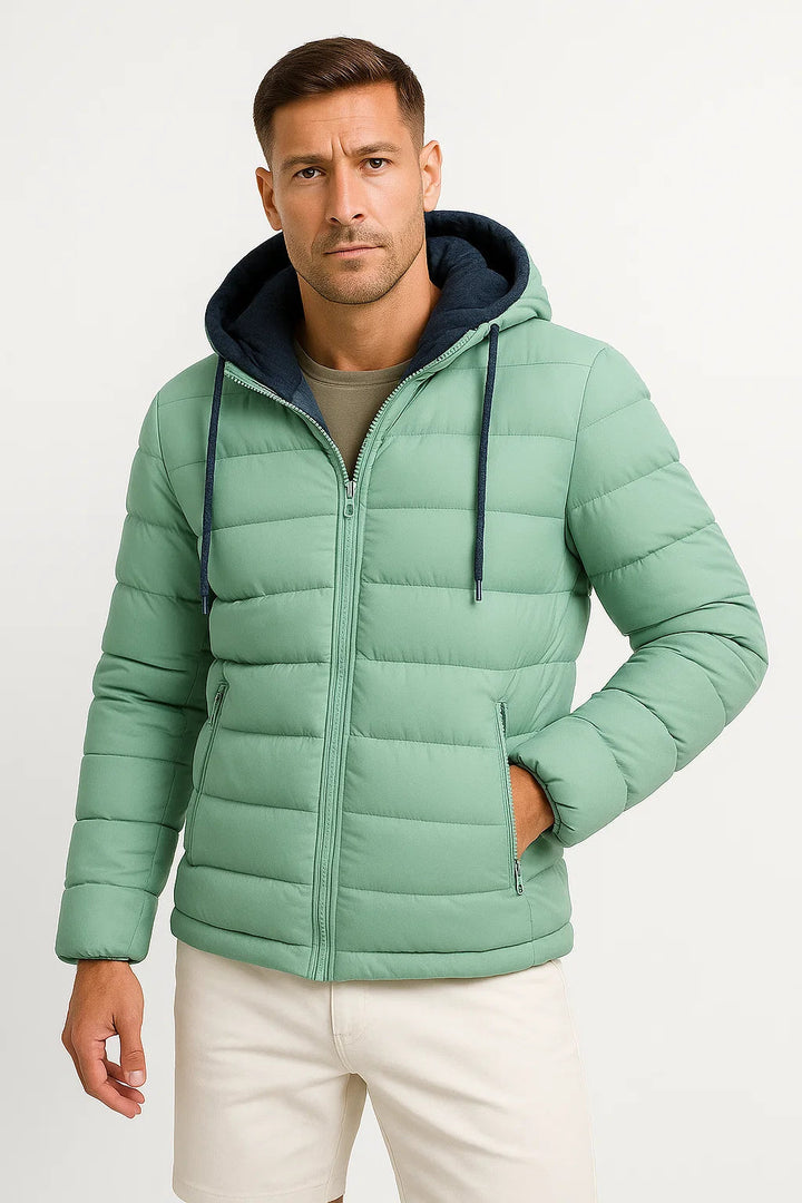 Pufferjacke | Leicht, mit Kapuze, isoliert