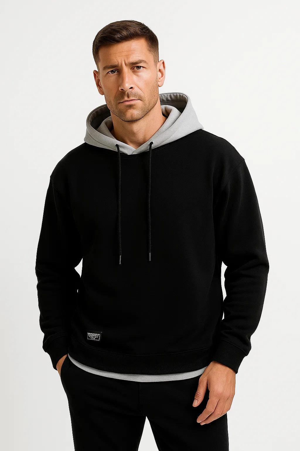 Klassischer Hoodie | Weicher Jersey | Grundlinie Essentials