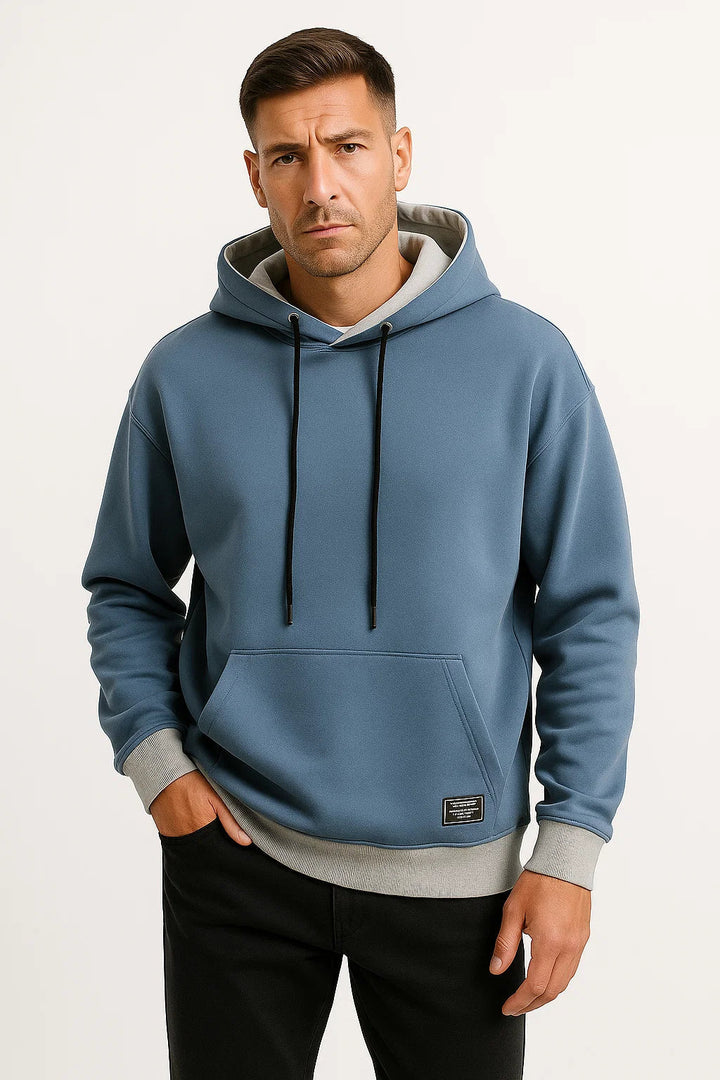 Klassischer Hoodie | Weicher Jersey | Grundlinie Essentials