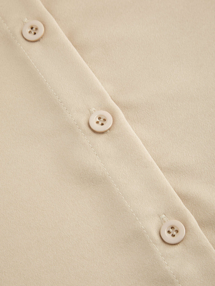 Chiffon Schleifenbluse | Langarm | Regular Fit