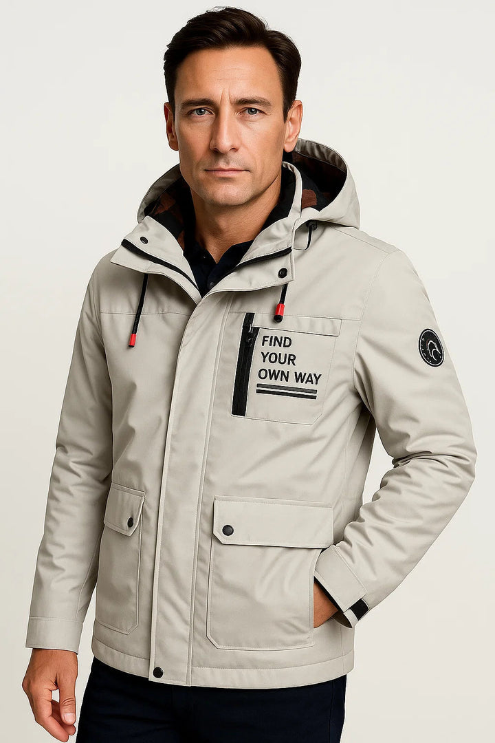 Technischer Parka | Wasserabweisend mit Kapuze