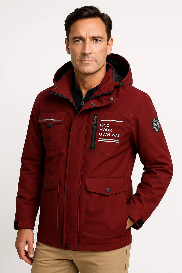 Technischer Parka | Wasserabweisend mit Kapuze