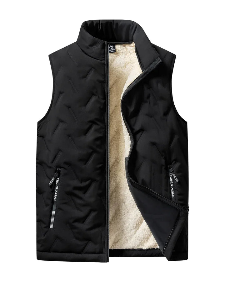 Fleece-Weste | Isolierte Steppgilet | Modenzo Grundlinie