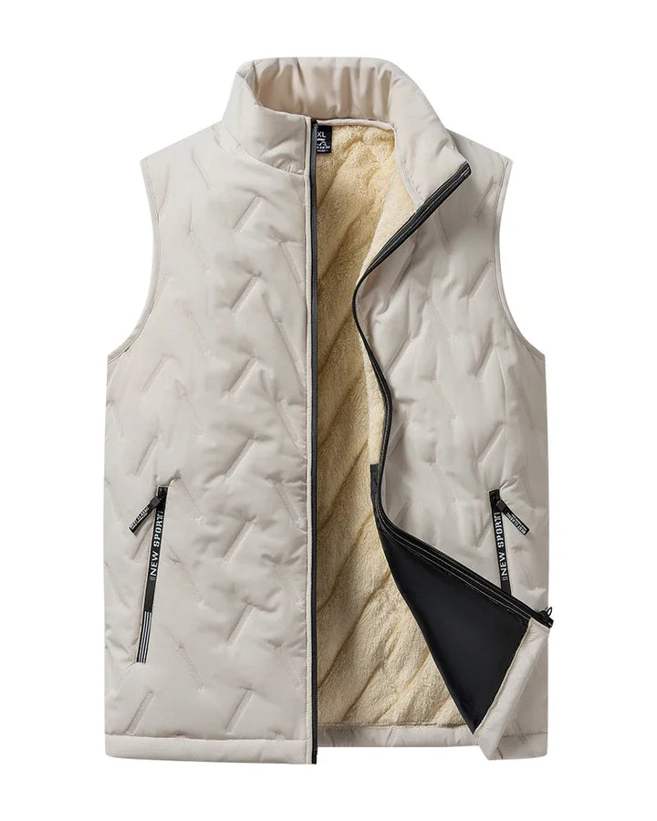 Fleece-Weste | Isolierte Steppgilet | Modenzo Grundlinie