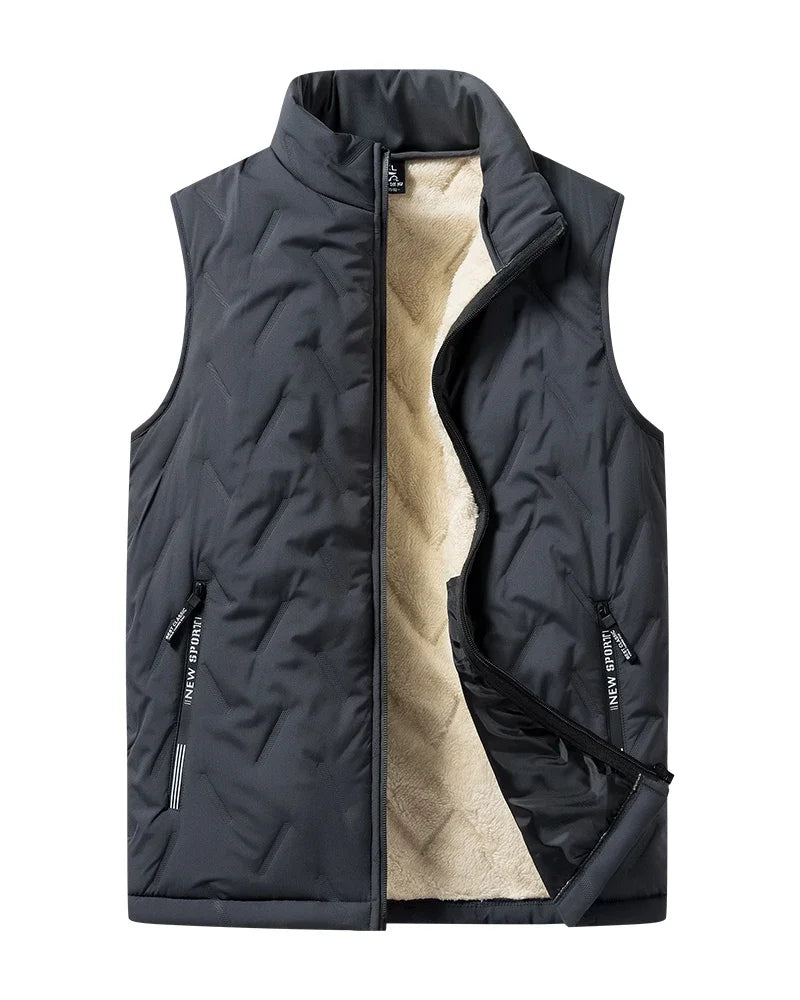 Fleece-Weste | Isolierte Steppgilet | Modenzo Grundlinie