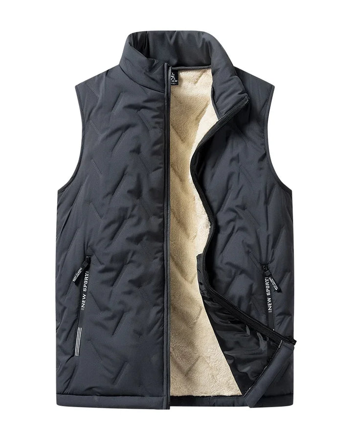 Fleece-Weste | Isolierte Steppgilet | Modenzo Grundlinie