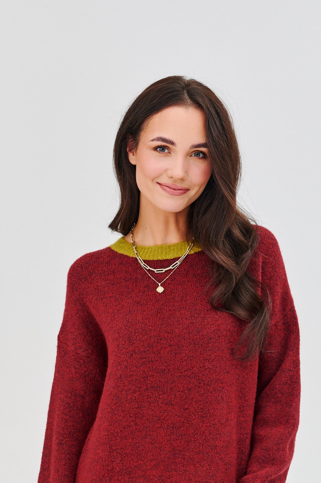 Strickkleid | Relaxed Fit | Weiches Mittellanges Design