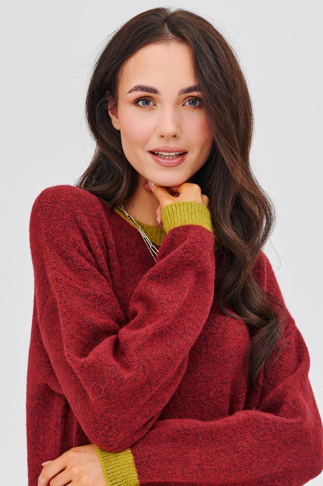 Strickkleid | Relaxed Fit | Weiches Mittellanges Design