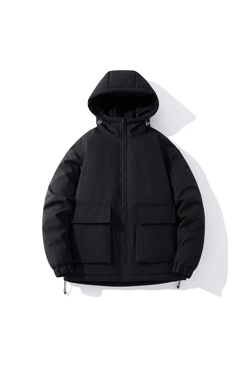 Kapuzen Pufferjacke | Quilted Oversized Fit | Winter