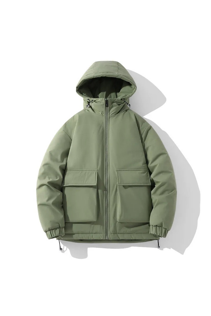 Kapuzen Pufferjacke | Quilted Oversized Fit | Winter