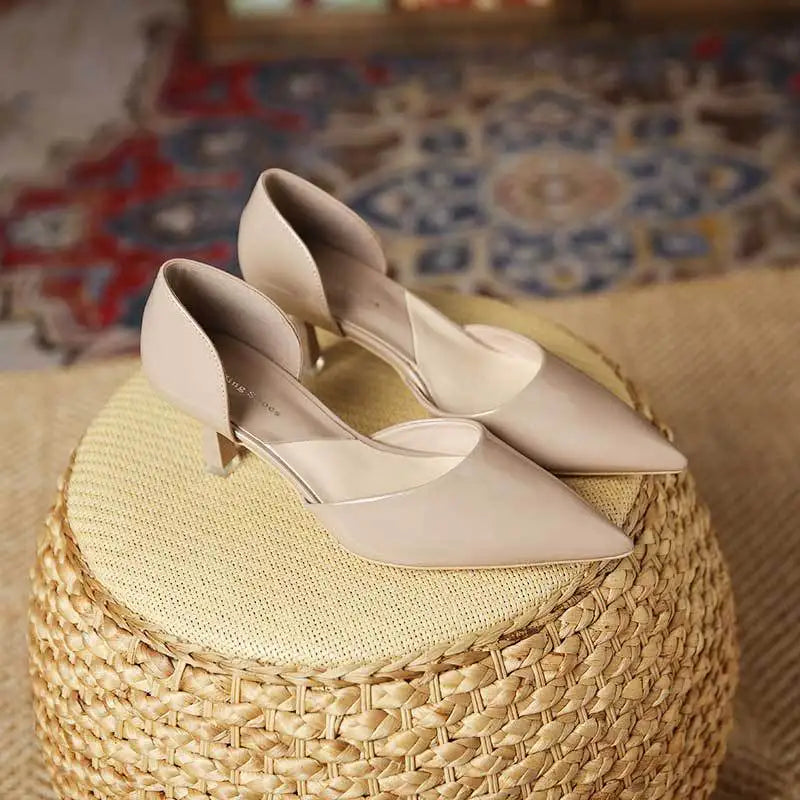 Spitze Toe Lack Pumps | Slip-On Pumps