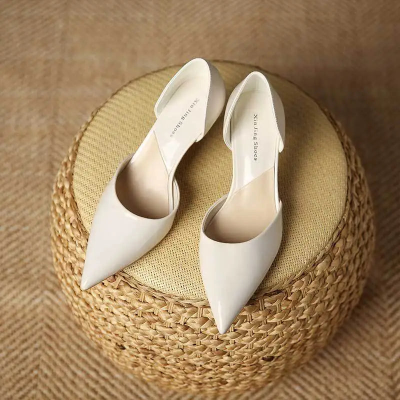 Spitze Toe Lack Pumps | Slip-On Pumps