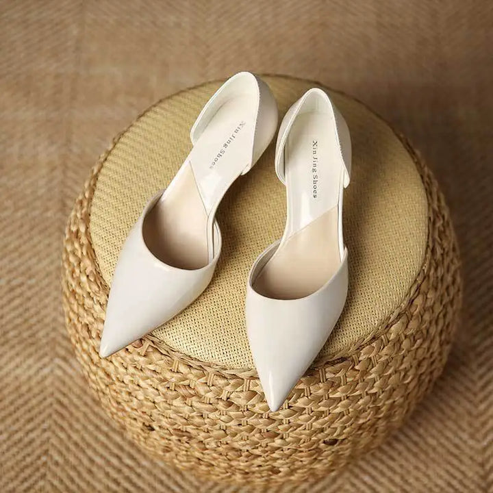 Spitze Toe Lack Pumps | Slip-On Pumps