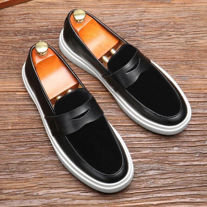 Leder Loafers | Slip-On Penny Style | Grundlinie Collection