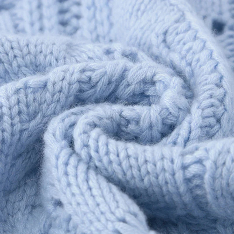 Woll-Cashmere Rollkragenpullover | Offene Strickart | Lockere Passform