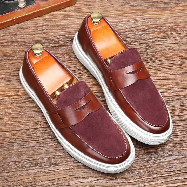 Leder Loafers | Slip-On Penny Style | Grundlinie Collection