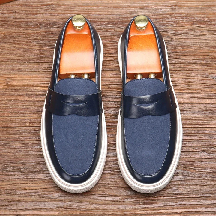 Leder Loafers | Slip-On Penny Style | Grundlinie Collection