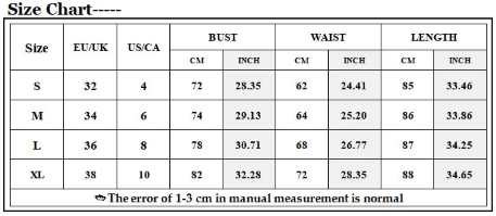 Aermelloses Strick Mini Kleid | Kontrastbesatz | Knopf vorne | Slim Fit - Size Chart