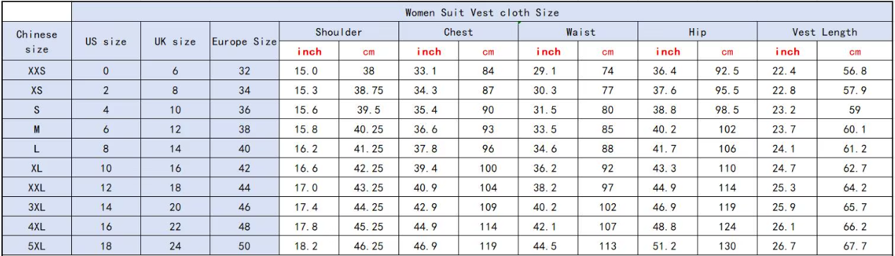 Strukturierte Ärmellose Weste | Slim Fit | Geknopf Detail - Size Chart