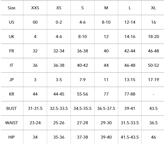 Kabelstrickpullover | Mohair Wollmischung | Polo Kragen - Size Chart
