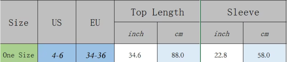 Asymmetrisches Drapiertes Poncho | Weiches Strick - Size Chart