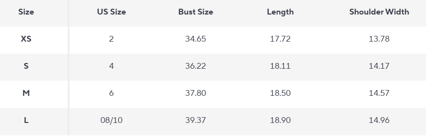Faux Fur Weste | Burgunder | Weiches Finish - Size Chart