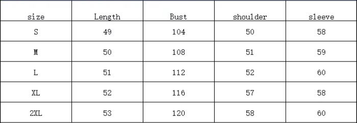 Faux Fur Kurze Jacke | Oversized Kragen | Winter Statement Stil - Size Chart