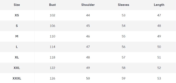 Cropped Lederjacke | Oversized Lapel | Strukturierte Silhouette - Size Chart