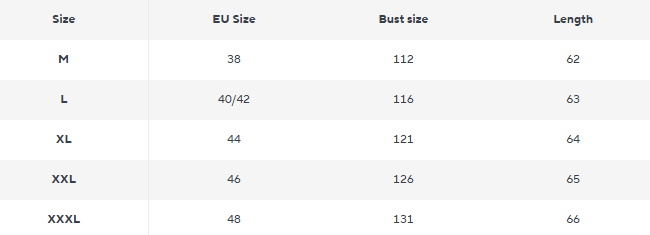 V-Ausschnitt Puffärmel Bluse | Relaxed Fit | Knopfdetails - Size Chart
