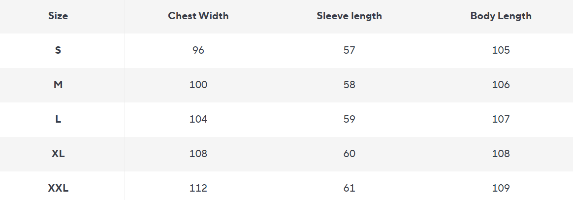 Langer Wollmix Mantel | Chevron Gewebe | Doppelreihige Goldene Knöpfe - Size Chart