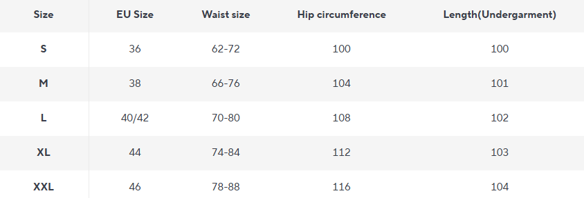 Weite Bein Hose | Hohe Taille | Leichte Sommer Eleganz - Size Chart