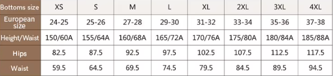 Hohe Taillierte Palazzo Hose | Strukturiertes Twill | Elegante Moderne Silhouette - Size Chart