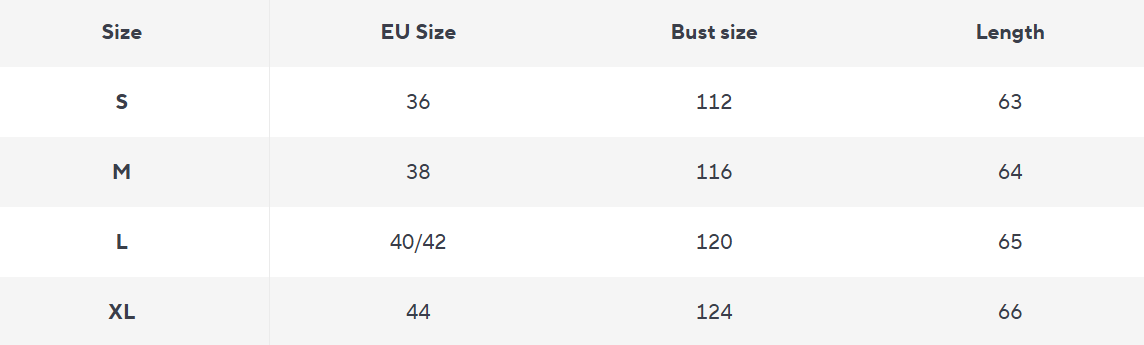 Blumen Strickpullover | Kontrastdesign | Moderne Silhouette - Size Chart