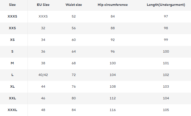 Hohe Taillierte Weite Bein Denim Jeans | Regulär Fit - Size Chart