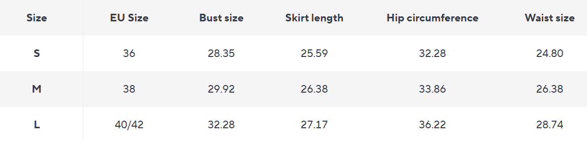 Blumen Midi Kleid | V-Ausschnitt | Leichte Viskose - Size Chart