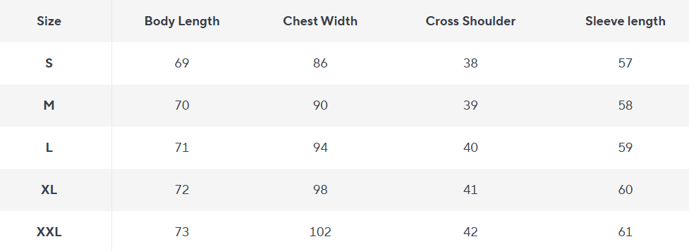 Chiffon Schleifenbluse | Langarm | Regular Fit - Size Chart