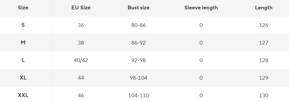 Lichtglanz Sweetheart Midi Kleid | A-Linie Silhouette | Spaghetti Träger - Size Chart