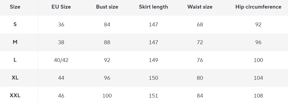 Glanzstück One-Shoulder Floral Maxi Dress | Draped Silhouette | Evening - Size Chart